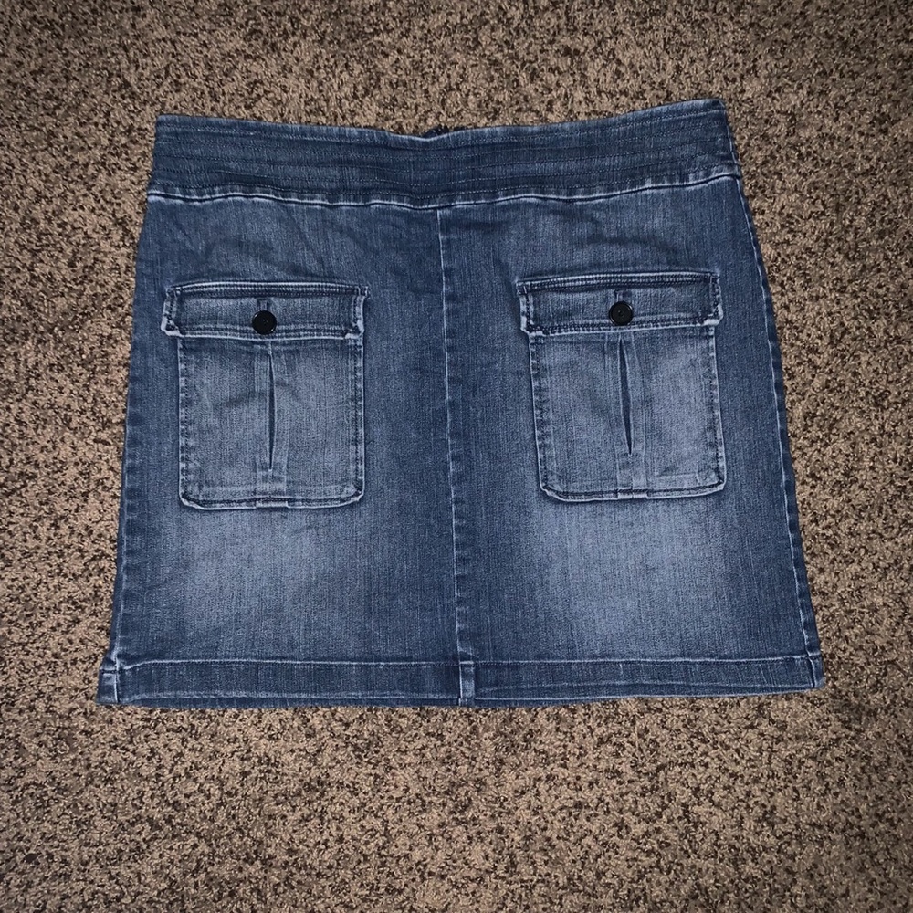 Loft Jean Skirt